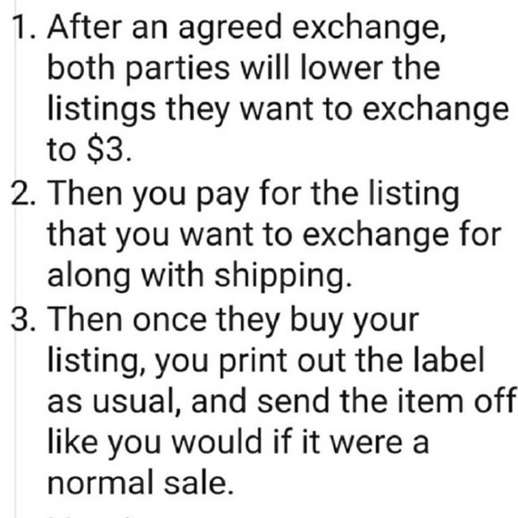 HOW TO TRADE ON POSHMARK - Picture 2 of 4